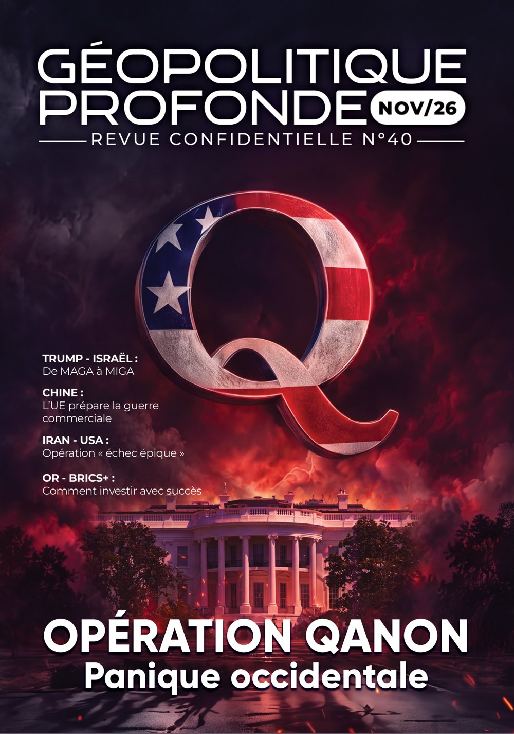 Couverture de la Revue Confidentielle n°40, novembre 2026