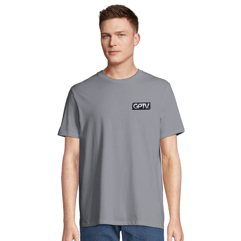 T-shirt unisexe en coton bio logo GPTV