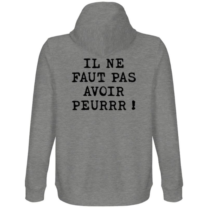 Sweat capuche unisexe en coton bio logo GPTV