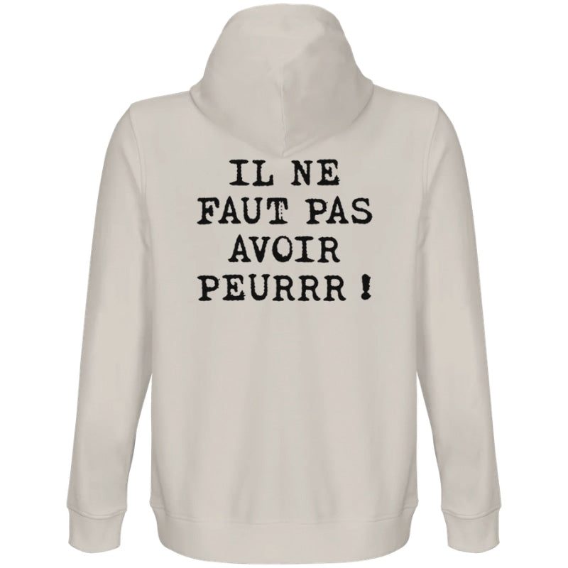 Sweat capuche unisexe en coton bio logo GPTV