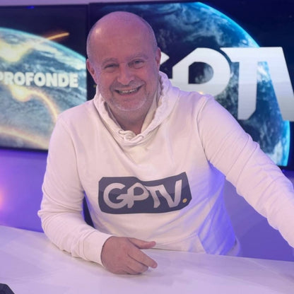 Sweat capuche unisexe en coton bio logo GPTV