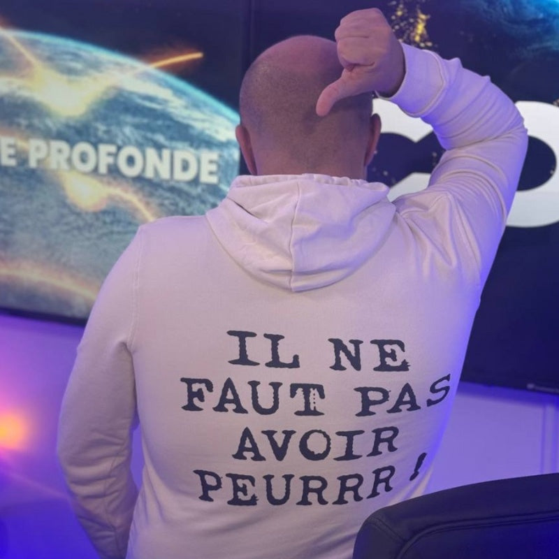 Sweat capuche unisexe en coton bio logo GPTV