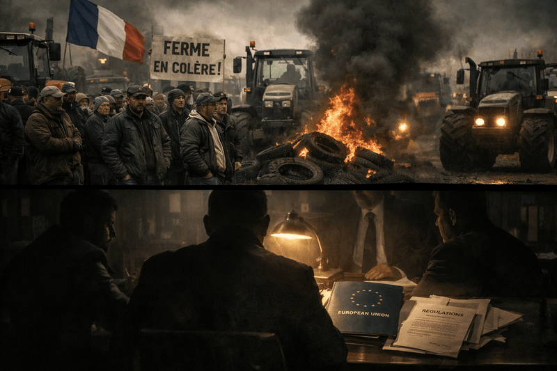Manifestations des agriculteurs