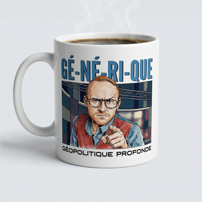 Mug "GÉNÉRIQUE!"