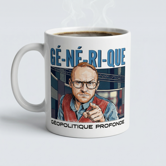 Mug "GÉNÉRIQUE!"