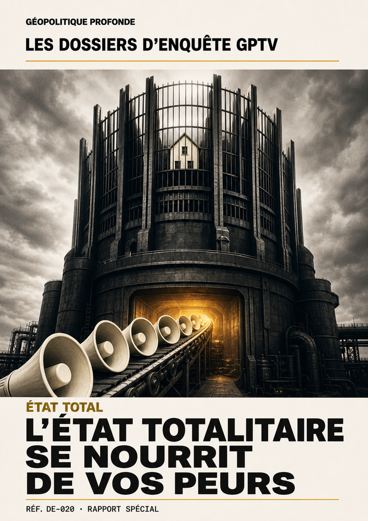 Couverture du dossier L'État totalitaire se nourrit de vos peurs