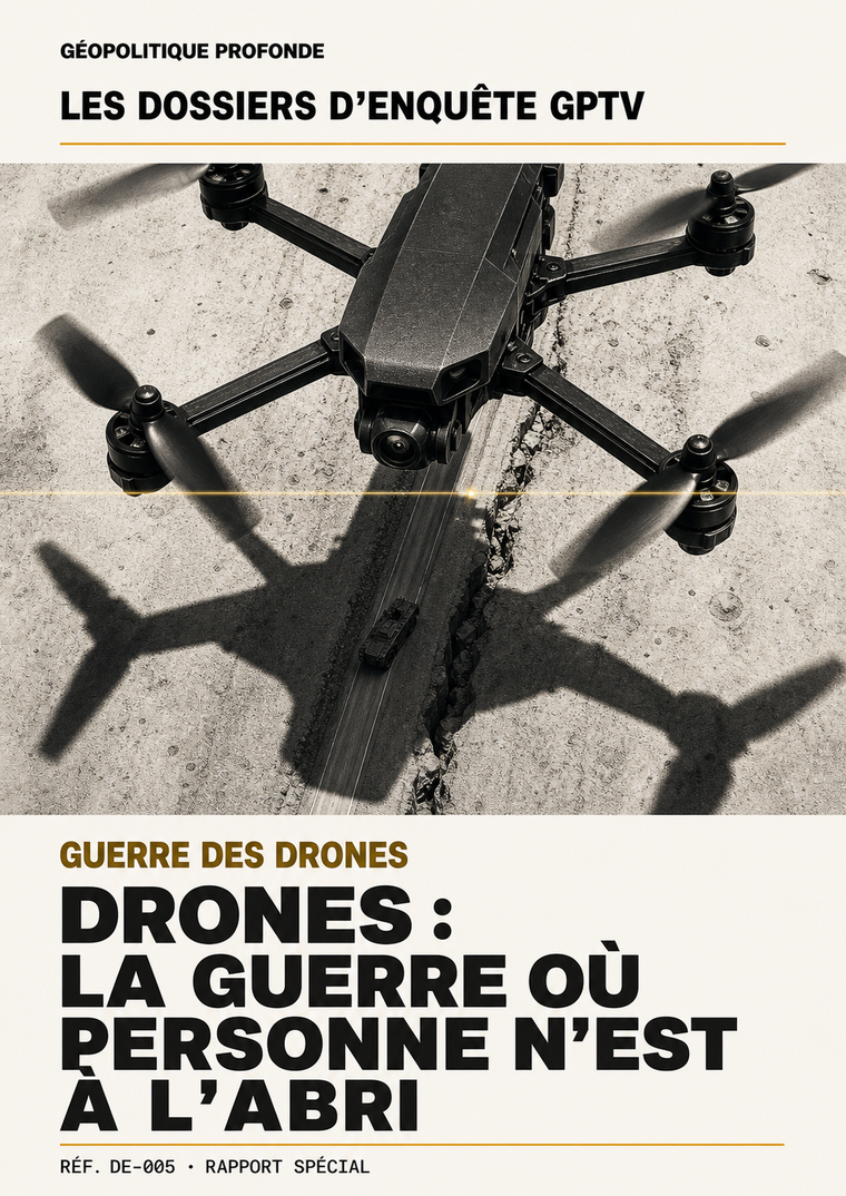 Couverture du dossier Drones : la guerre où personne n'est à l'abri