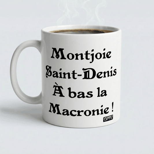 Mug "À bas la Macronie !"