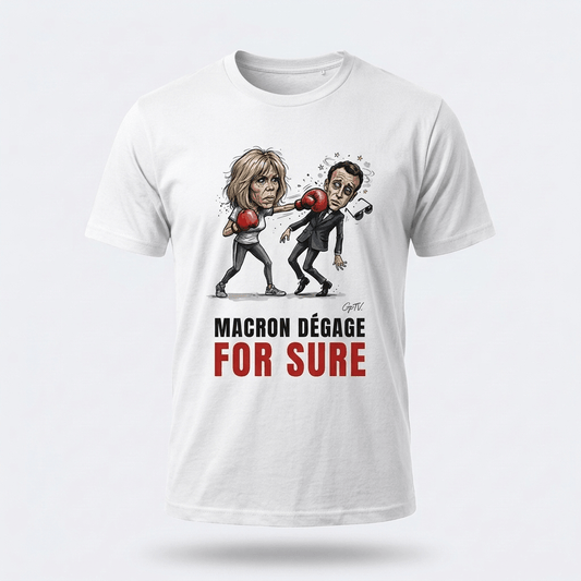 T-shirt "Macron Dégage"